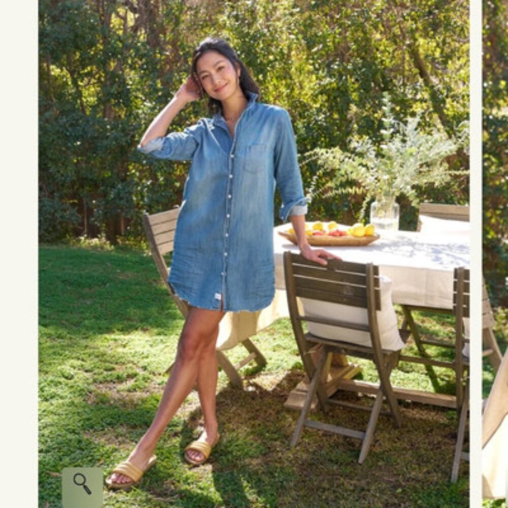 Frank & Eileen Mary dress chambray XL